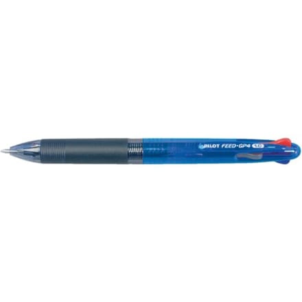 Balpen PILOT Begreen 4kleuren Feed GP4 medium blauw