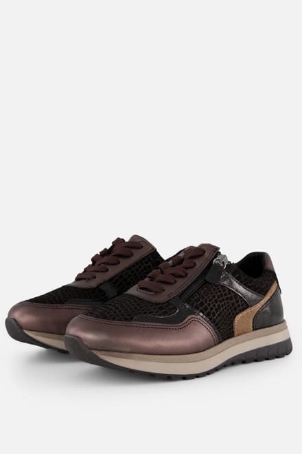Feyn Sneakers K-Leest beige Leer - Maat 38
