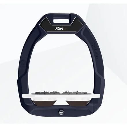 Plat Ultra Grip Marine/Wit/Bruin veiligheidsbeugels Flex-On Safe-On