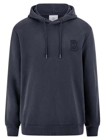 Trui capuchon Maurice Van Bogner blauw