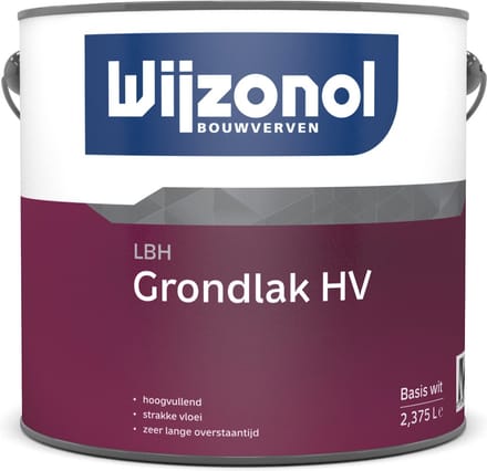 Wijzonol LBH Grondlak HV 0.5 liter Wit