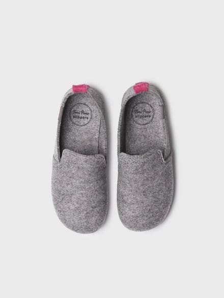 Damesslipper van gerecycled vilt | MELVA-FR