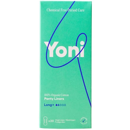 Yoni Inlegkruisjes - Extra Lang - Biologisch Katoen - 20 stuks