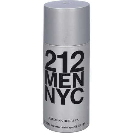 Deodorants Carolina Herrera Deodorant Spray 212 NYC Men 150 ml