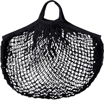 Esschert Design Net Boodschappentas Zwart