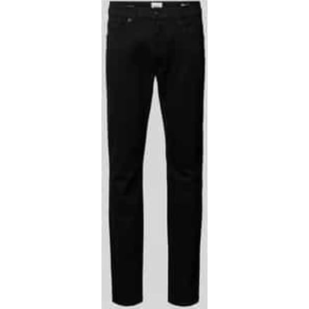 Brax Heren Jeans  Style CHUCK PERMA BLACK, denim perma zwart, maat 33/34