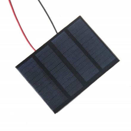Dailygoody - Mini Solar Panel - 12 V 1.5 W - Hoog rendement - Compact