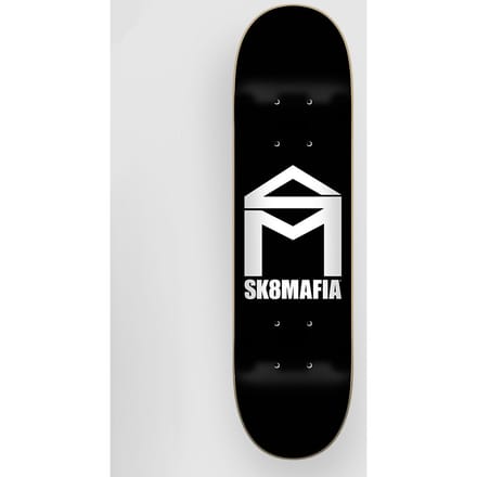 SK8 Mafia House Logo Black 6.0"X23.5" Micro Skateboard Deck patroon