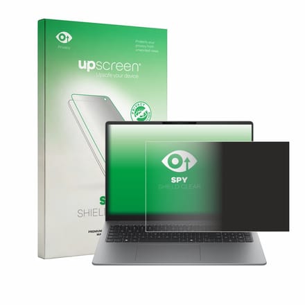 upscreen - privacy screenprotector voor HP 200 G2a 16" - Folie Beschermfolie Blauwlichtfilter
