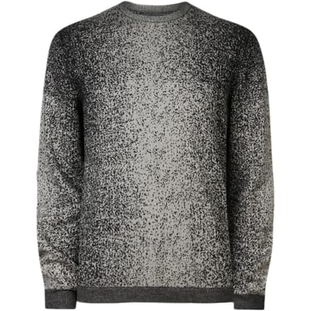 John Varvatos Tyrrell Regular Fit Ls Crewneck With Dou Black Taglia: S | Maglioni a maglia Outlet | Uomo | Nero