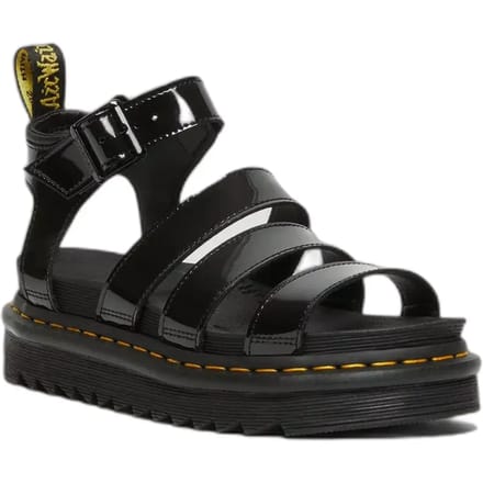 Dames leren sleehak sandalen Dr Martens Blaire