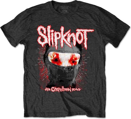 Slipknot - Chapeltown Rag Mask Heren Tshirt - S - Zwart