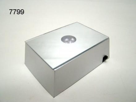 Standaard voor glasblokje – 8 x 5,5 cm – Display houder