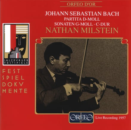 Nathan Milstein - J.S. Bach: Partita D-Moll |Sonaten G-Moll . C-Dur (CD) (Remastered)