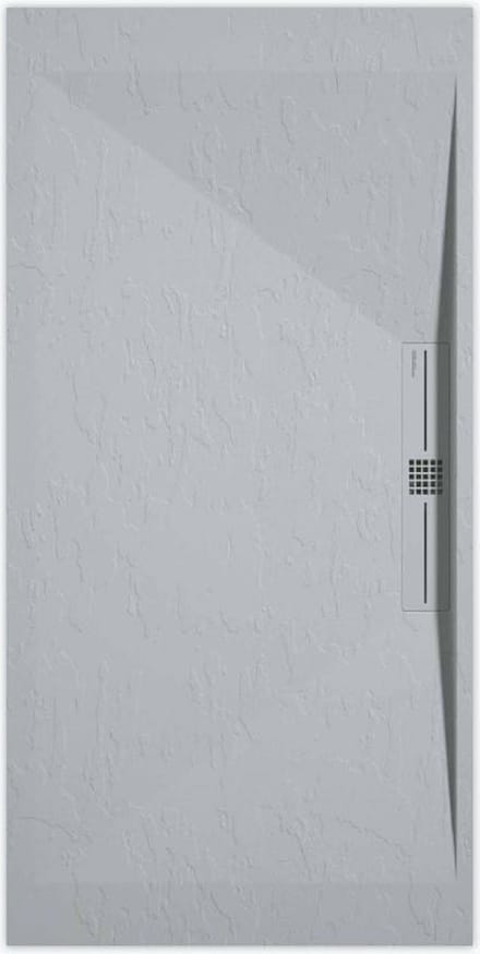 Sanifun douchebak Stone Side Gray 7035 Slate 900 x 700 P