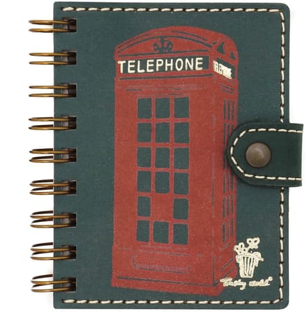 Klein Telefoonboek met Ringband - Ruimte voor 1000 Telefoonnummers