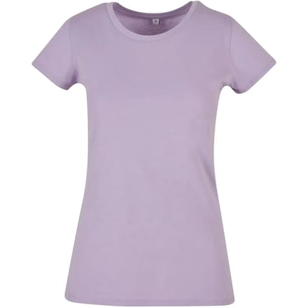 Build your Brand Ladies´ Basic Tee BYBB012 - LILAC - L