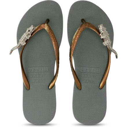 Uzurii | Teenslippers | Dames | Legergroen | Maat 37/38