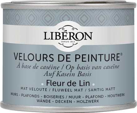 Liberon Velours De Peinture Muurverf - Mat - Fleur De Lin - 0,125l