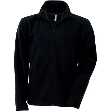 Kariban Microfleece met rits kind K920 - Black - 10/12 Y (10/12 ans)