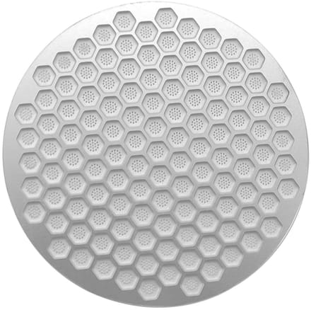Dailygoods - Herbruikbare Koffiefilterplaat van Roestvrij Staal voor 51 mm Filterdragers