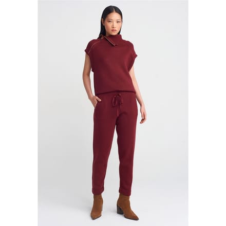 Dames Lurex Gebreide Joggingbroek