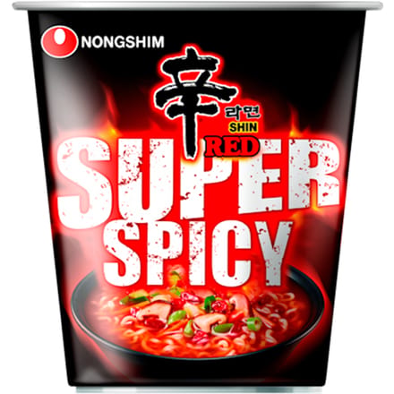 Instant cup noedels shin red super