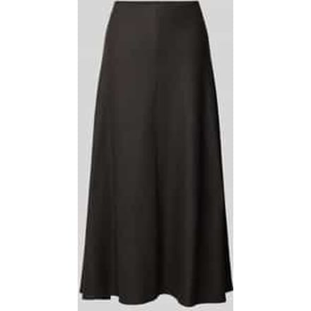 Maxirok met mix van viscose en wol