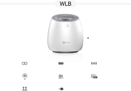 EZVIZ® WLB - Wire-Free Camera LTE Base Station