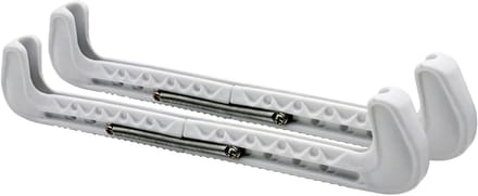 Schaatsbeschermers - Schaats hoezen - Schaatsen beschermen - Verstelbare lengte - 31 cm - Wit