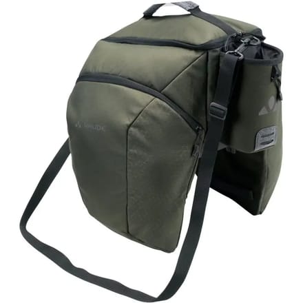 VAUDE / eSilkroad Plus (UniKlip) / Fietstas / Accutas / Unisex / khaki / / >70% Recycled materiaal