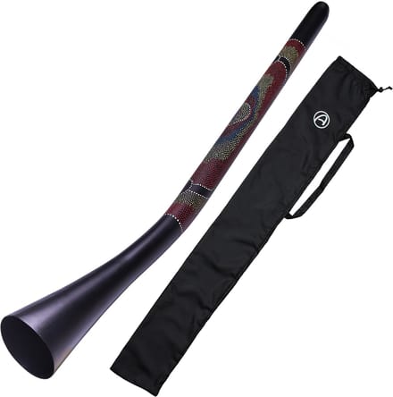 Didgeridoo Synthetic Wide Bell 143cm – Brede Klankbeker voor Diepe Resonantie