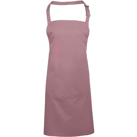 Premier Unisex Volwassenenschort met zakken (Rose)
