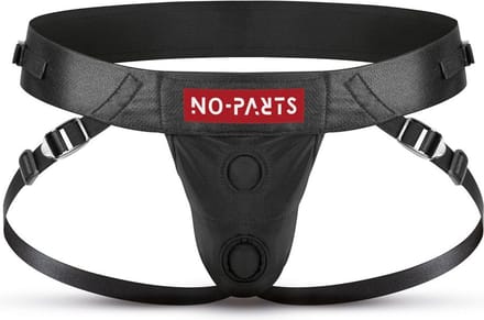 No-Parts - Taylor Adjustable Strap On Harnas Met Dubbele O-Ring