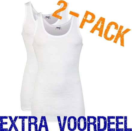 Beeren heren hemd - maat M - 2-pack - wit