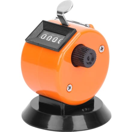 BERM Handteller 4 Cijfers ABS Plastic Schaal Mechanisch Handheld Telinstrument met Haak