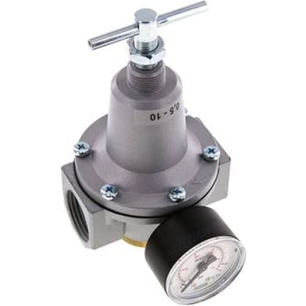 Drukregelaar G1'' 5000l/min 0.2-6.0bar/3-87psi Zinkspuitgietstandaard 3