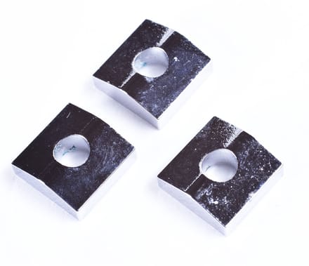 Floyd Rose Lock Nut Cape klemmplättchen Chrom - Gitaaronderdeel