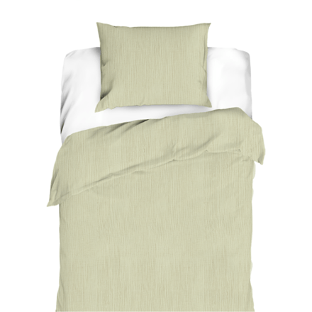 Zeeman Dekbedovertrek set - Groen  140x200 cm