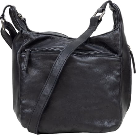 Harrington Road Crossbody - buidel -leer -zwart