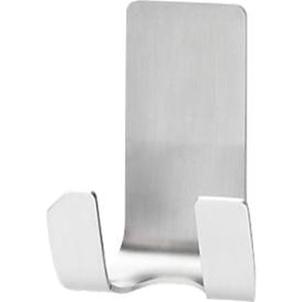 Tesa scheermes houder RVS - Badkamer benodigdheden/accessoires - Verwijderbare haken - Opplak houder scheermes