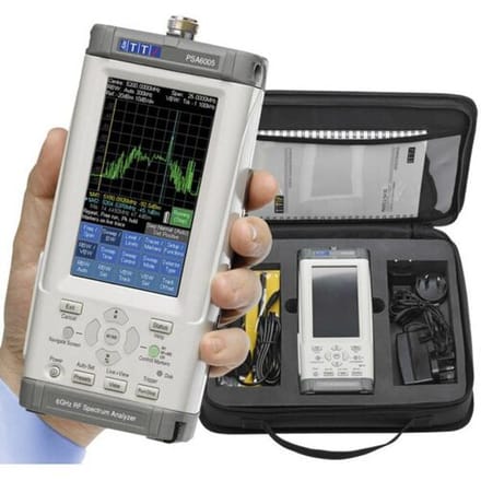 Aim TTi PSA6005USC Spectrumanalyzer Fabrieksstandaard (zonder certificaat) 5990 MHz Handapparaat