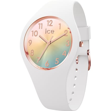 Ice Watch ICE sunset - Rainbow 024523 Horloge - Siliconen - Wit - Ø 37 mm