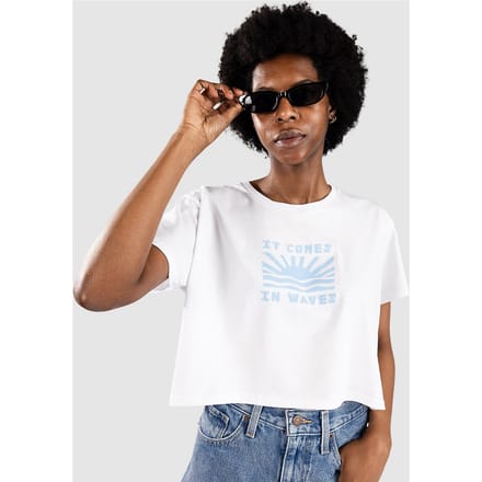 Sisstr The Cruiser Crop T-Shirt wit