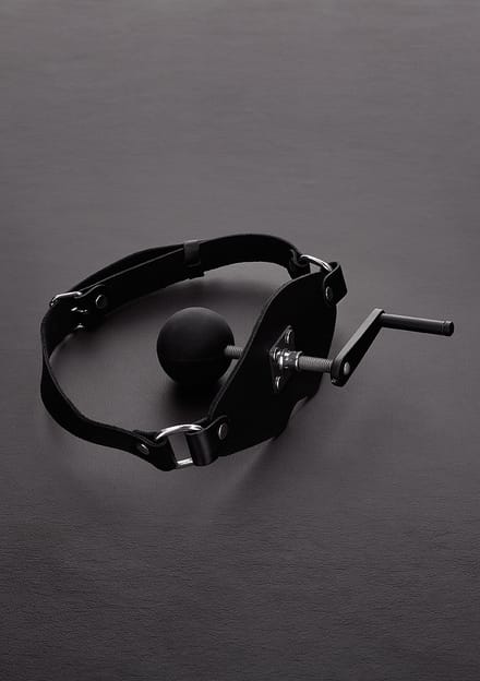 Shots - Steel Killer Mouth Gag black