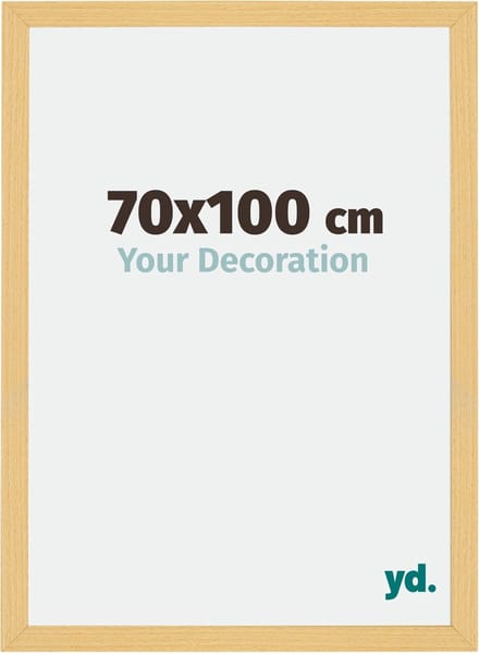 Your Decoration - Fotolijst 70x100 cm - MDF - Beuken Decor - Mura