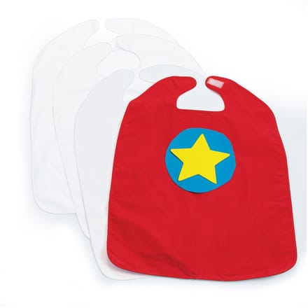 Colorations superhelden cape knutselset - versier je eigen capes, 6 stuks.
