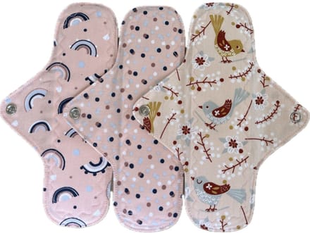 Fancy Sew - Wasbare inlegkruisjes - 3 stuks - Romantisch roze