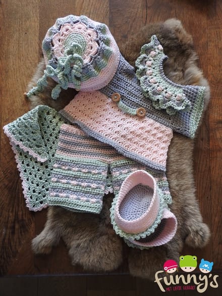 Haakpakket XXL Funny kledingset Spring soft