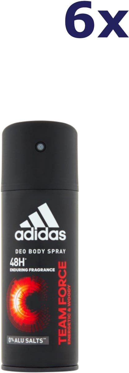 Adidas Deodorant spray Team Force 6 x 150 ml